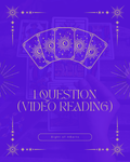 1 Question (Video Reading)
